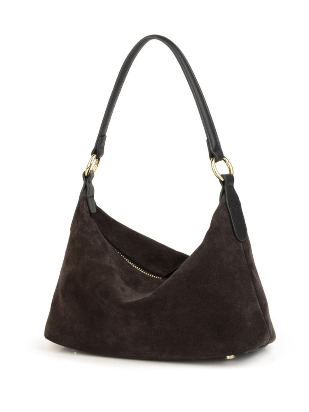 Slouchy Suede Crescent Hobo Bag for Women